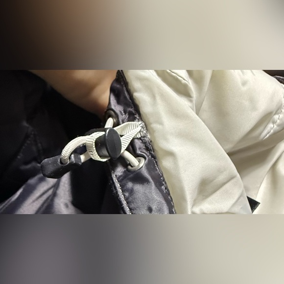 🪅The North Face 550 Puffer Duck Down Full Zip Jacket Charcoal Gray - Picture 12 of 15